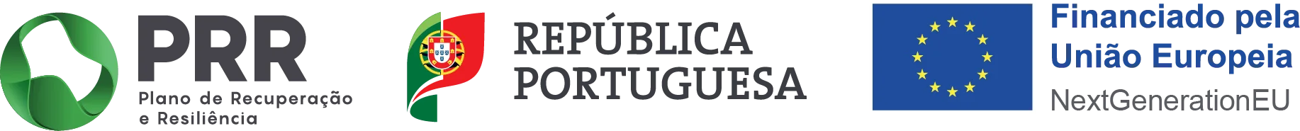 PRR - República Portuguesa - Financiado pela União Europeia - NextGenerationEU